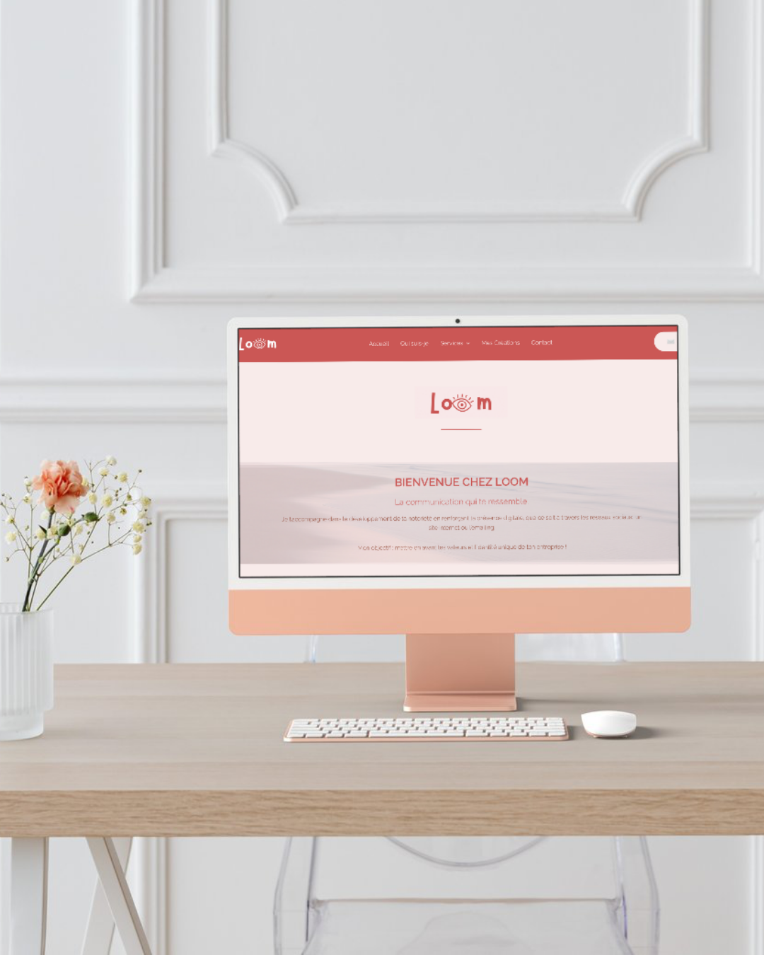 Création de site internet sur-mesure pour entrepreneurs par Loom